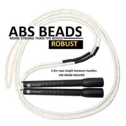 NEVERTOOLATE XROPE ABS 7mm hard beads jump skipping rope beaded skip rope Professional competition 2.9 meter long handle