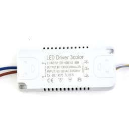 LED Driver 3color Adapter 8-24W 20-40W 30-50W 40-60W 50-70W For LED Lighting Non-Isolating Transformer Replacement