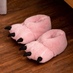 2026 Chunky Warm Bear Paw Slippers for Home Women Creative Funny Slipper Soft Plush Cute Cartoon Girls Indoor House Floor Shoes