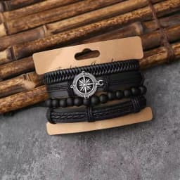 leather bracelet adjust style