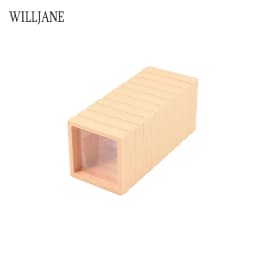 Bulk 3D Floating Frame Display Holder Stand Ornament Organizer Case Lot of 10 Travel Portable Suspended Gift Jewelry Storage Box