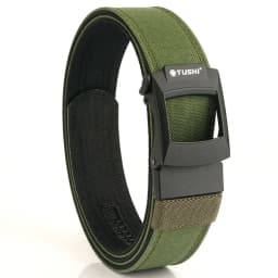 TUSHI New Hard Tactical Belt Metal Buckle Adjustable Military Belt Rigid Heavy Duty Sturdy Ratchet Nylon Belt IPSC Accessories