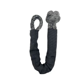 55000lbs Winch Rope Synthetic Soft Shackle+Recovery Ring Set Rugged Shackles With Protective Sleeve for Truck Vehicle Recovery