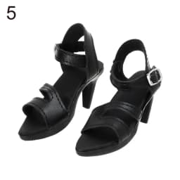 1Pair 7.8CM Mini PU Leather Boots Shoes for 1/3 BJD Doll Toy Accessories Handmade Cute Doll Shoes Child Toys Birthday Gifts