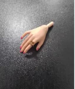 Need 15 days process time New Handmade jewelry Toy rings Crystal diamond accessories for your 1/6 scale BB FR dolls BBMOD15