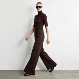 Amii Bootcut Pants Women Slimming Casual Minimalist Stretch Fit Long Trousers 2026 Autumn Embroidered Female Clothing 12613030