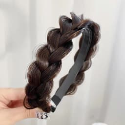 Synthetic Braided Headband Set, Elastic Hair Braid Band, Non-Slip Fashion Hair Accessory for Women Daily Wear