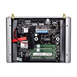 Topton FU02 Fanless Mini PC AMD Ryzen 7 7730U 5825U R5 5625U 4500U Gaming Computer Dual LAN Firewall 2*HDMI2.0 NVMe DDR4 WiFi6