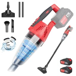 DayPlus 2 in 1 Cordless Vacuum Cleaner, 5500Pa ,Handheld Car Vacuum w/LED Light, Washable HEPA Filter for Pet Hair Home Office