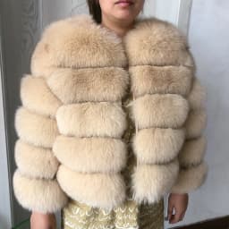 New Real Fox Fur Coat Women's Winter Warm 100% Natural Fur Jacket Short Raccoon Fur Coat Women's High Quality Hot Sale