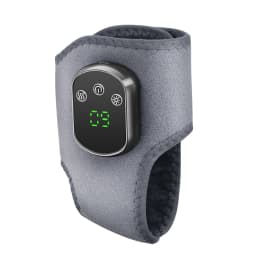 Red Light Ankle Brace 5 Heat Levels 3 Vibration Modes 40 LEDs Infrared Warmth Wrap 1800mAh Rechargeable Ankle Recovery Care