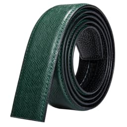 3.5cm Men's Belt without Buckle High Quality Cowskin Genuine Leather Belt no Buckle Automatic Leather Replacement Belt for Mens
