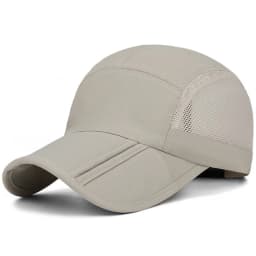 New Design Quick Drying Baseball Cap Packable Lightweight Sports Hat Breathable Polyester Outdoor Hat