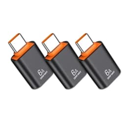 6A USB To Type C OTG Adapter 120W USB-C Male To Type-c Female Charger Converter for Macbook Samsung Data Transfer Adapter