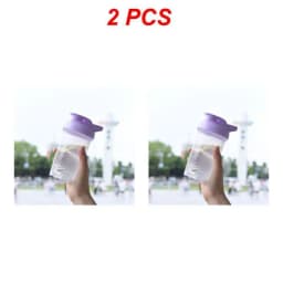 300ML Blender Shaker Bottle with Stainless Ball BPA Free Plastic Protein Shakes Leakproof for Powder Workout Gym Sport