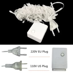 Led String 100m 50m 30m 20m 10m 5m Lights Christmas EU/US Plug 220v/110v Led Garland Led String Lights Outdoor Christmas Lights