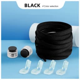 New Elastic Laces Sneakers Flat Rubber Band Shoelace Kids Adult Quick Lace Lazy No Tie Shoelaces Sport Running Shoestrings 1Pair
