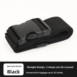 Travel Luggage Strap Cross Safety Fixation Baggage Tie down Cargo Bag Protection Buckle Rope Strengthening Band Accessories