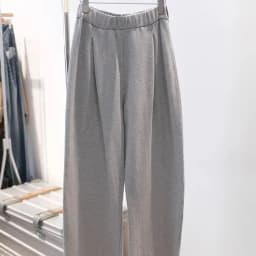 Autumn Gray Wide Leg Pants Women Casual Elastic Waist Loose Versatile Fringed Sweatpants Fashion Pockets Pleated Trousers A151