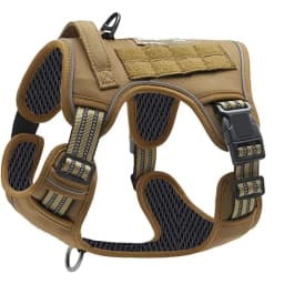 Military Tactical Dog Harness No Pull Large Reflective Straps Durable Vest with Control Handle