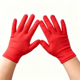Thin Children's Gloves for Etiquette, Stretchy Performance Gloves for Dance, Sports, Kindergarten, Girls and Boys