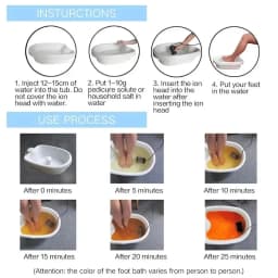 Foot Detox Device Ionic with Basin Feet Spa Machine Foot Massager Bath Ion Cleanse Anti Stress Aqua Footbath Spa Massage Tools