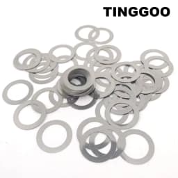 10/50pcs M2 M3 M4 M5 M6 M7 M8M9 M10 M12 M13 to M40 304 Stainless Steel Ultra Thin Flat Washer Ultrathin Shim 0.1/0.2/0.3/0.5/1mm