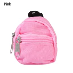 Doll Backpacks Doll Bags Mini Zipper Doll Backpacks Cute School Bags Doll Accessories Toy Supplies for Doll Play