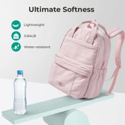 BAGSMART Girls School Backpack Multi-Function Leisure Travel Hand Luggage Backpack Large Capacity Business 14.3 in Laptop Bag