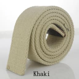 Belts For Man Canvas Belt Width 3.8cm Thickness 4mm Country Style Western Wear Belt Jeans Belts Fashion Belts (No Buckle)