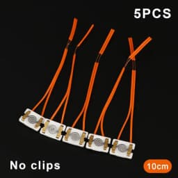 5Pcs 3.7V-7.4V Safety Balloon Copper Wire Ignite Cable Wire For Balloon Decorations Wedding Party Equipment 10/30/50cm
