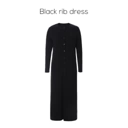 AP SS26 Women Rib Maxi Dress Comfortable Long Sleeve Lady Clothing Elegant