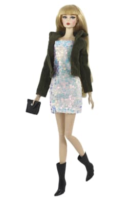 1 Set Doll Clothes 1:6 Scale Dress Outfit for 11.5 Inch 30cm Doll Many Style for Choice Gifts for Girls Doll Accessories #9