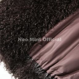 Neo Mint Winter 2026 Hot Chocolate Fluffy Chunky Sheep Fur Coat Women Oversized Overcoat Outerwear Ins Street Fashion Fur Jacket