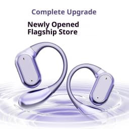 Original Lenovo Q17 Pro Clip-On-Ear Wireless Bluetooth Earphone With LED Noise Cancelling TWS Sport Earbuds Gaming Headset