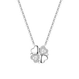 2026 Original 925 Sterling Silver Planet Necklace Love Heart Zircon Inlaid Romantic Fashion Fine Jewelry Party Gifts for Women