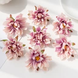 20PC Artificial Flowers Silk Gerbera Stamen New Year's Eve Decorations Home Wedding Garden Rose Arch Christmas Garland Brooch