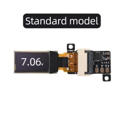 DC 0-30V Ultra-thin Mini Digital Voltmeter 0.5-inch OLED Display Voltage Meter Volt Monitor 12-bit High-precision ADC Sampling
