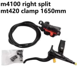 Shimano Brake BL-M4100 BR-MT420 Right 1650mm 1700mm Left 850mm Hydraulic Disc Brake Caliper With Resin Pads MTB Original