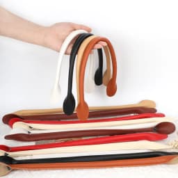 1Pair Bag Handles Bag Shoulder Leather Handle DIY Purse Strap Handbags Belts Strap Replacement Hand Strap Women Bags Accessories