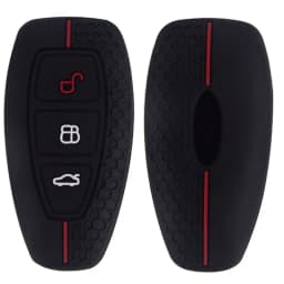Silicone Car Key Case For Ford Puma Grand C Max Focus Mondeo Kuga Fiesta Ecosport Transit Kuga Silicone Remote Key Case
