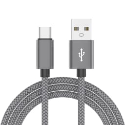 Nylon Data Cable Fast Charger USB A to Type C Charging Cable For Huawei Samsung Android Phone TypeC Charging Device 1M 2M 3M