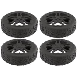 4PCS Premium Silicone Luggage Wheels Protector Covers Silent Shock-Proof Suitcase Wheels Cover Durable Trolley Box Casters Cover
