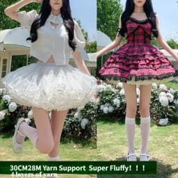 Multi-layer Ruffled Petticoats for Women Fluffy Bubble Skirt Crinoline Underskirt No Hoop Boneless Lolita Puffy Skirt Mini Skirt