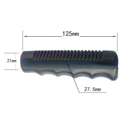 Non Slip And Weatherproof Rubber Handles For Wheelbarrow Easy Installation Suitable For Most Wheelbarrows 2Pcs