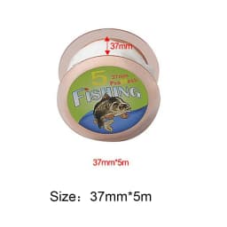 5M PVA Diameter 25/37/44mm Water dissolving Mesh Fishing Water soluble mesh Carp Coarse Fishing Lure bag Fishing Accessories