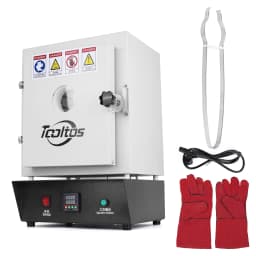 Industrial & Household Jewelry Casting Machine 1150℃ Oven Incubator Furnace With Visualization Window Burnout Equipment 1500W