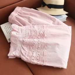 Lamtrip Unique Sweet Loose Wide Leg Pants Mori Women Lolita Japanese Girl Lace Trousers 2026 Spring