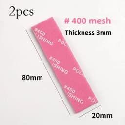 Hobby Grade Wet Dry Sanding Sheets Waterproof Abrasive Paper for Model Making Gate Removal Polishing DIY Craft Tool