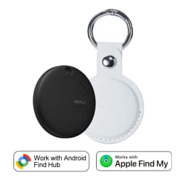 Dual System MiLi MiTag Smart Location Tag Bluetooth GPS Tracker Locator Keys Finder Works With Apple Find My & Google Find Hub